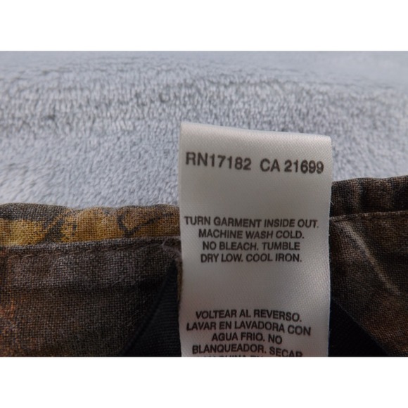 Walls‎ Hunting Shirt Men"s 3XL Advantage Timber Camo Short Sleeve Heavy Duty - Picture 15 of 16